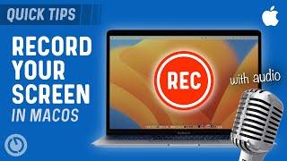 HOW TO SCREEN RECORD ON MAC