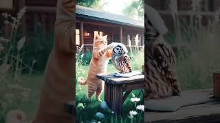 Rescue owl #viralreels #viralhog  #viral #shortsfeed  #viral video #cataiimages