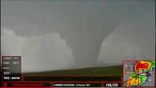 Insane North Dakota Tornado Outbreak- Full Storm Chase