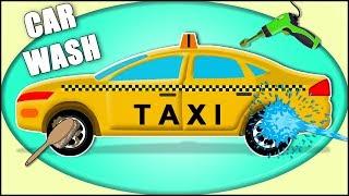 Taxi | Car Wash | Videos For Kids And Children