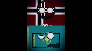 Norway vs Kazakhstan #shorts #vs #world #geography #norway #kazakhstan #asia #europe #history