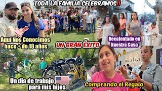 Aquí fue donde NOS CONOCIMOS HACE 18 AÑOS️|CELEBRAMOS TODA LA FAMILIA| MIS HIJOS SE VAN A TRABAJAR
