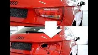 How to change the rear bulb on a Audi A1