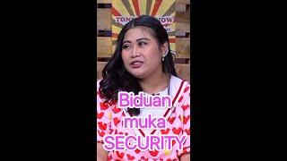 Biduan Muka Security #shorts #vindes #security #biduanhot #shortvideo