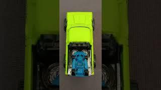 Hot Wheels 1970 Dodge Power Wagon 4x4 Truck. Lime green. Chevy & Jeep truck. Go-Kart.