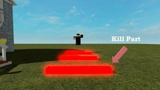 How to make a part that kills players | Roblox Studio.