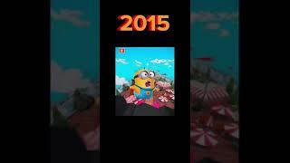 Evolution of Minion Rush (2013-2018)