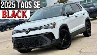 2025 VW Taos SE Black Facelift In Pure White Gets Even Sportier Than Ever