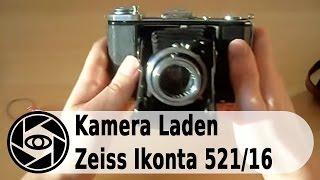 Zeiss Ikonta 521/16 Analog Kamera: Laden und Entladen