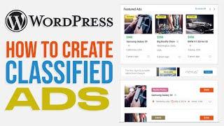 How To Make A Classified Ads Website With WordPress | Easy Tutorial (2024)