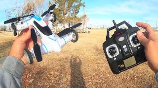 Syma X9 Flycar Drone Car Drive Flight Test Review