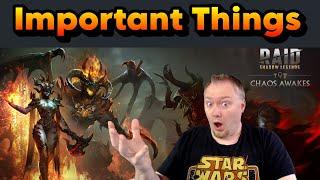 Let's Talk about the Important Stuff!  Raid: Shadow Legends