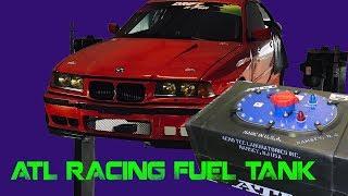BMW e36 V8   Racing Fuel Cell installation