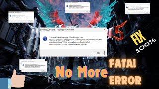 Fix Devil May Cry 5 Fatal Error: Quick & Easy Solution! #devilmaycry5 #fatalerror #easy