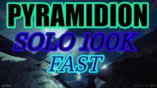 Fast Solo 100k Nightfall (10:48) The Pyramidion - Nightstalker (Black Armory)