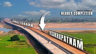 Raipur-Vizag Expressway Update | Package-1| Abhanpur to Magerlod | Shalimar Corp Work Progress | 4K