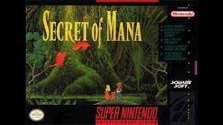 Secret Of Mana (SNES) Part 30, Grinding Magic To Max Level, Unedited