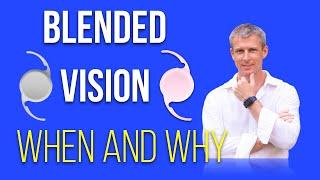Cataract surgery IOL blenging for better vision