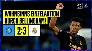 Irrer Distanztreffer bringt Real in Führung: Neapel - Real Madrid 2:3 | UEFA Champions League | DAZN