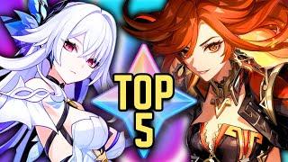 The TOP 5 DPS in Genshin Impact! (Pre-Nod Krai Update)