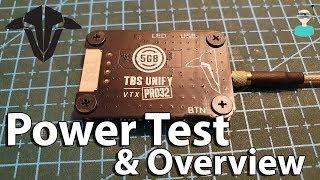 TBS Most Powerful VTX! UNIFY PRO32 HV - Power Test & Overview