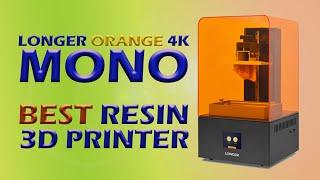 ▼ Longer Orange 4K MONO Resin 3D Printer