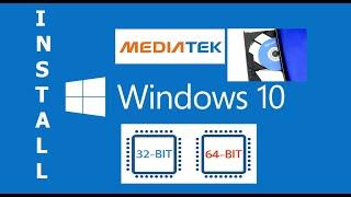 Install MTK (MediaTek Drivers) Windows 10 64 bit & 32 bit