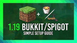 Set up a 1.19+ Spigot/Bukkit Minecraft Server | High Performance | 1.19+