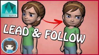 LEAD AND FOLLOW (SECONDARY ANIMATION) - 3D Animation Tutorial on Timing