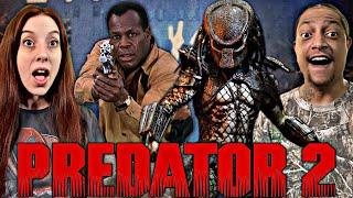 PREDATOR 2(1990) | MOVIE REACTION | OUR FIRST TIME WATCHING | THE SEQUEL IS CRAZY | DANNY GLOVER