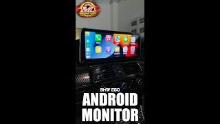 BMW E60 12.3" Android Monitor Fitment