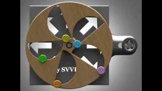 Da Vinci's Concept Of Overbalanced Wheel in SolidWorks