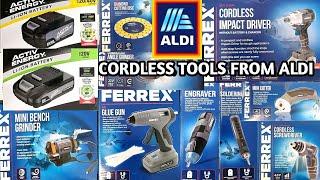 WHAT'S OLD IN ALDI UK/CORDLESS TOOLS FROM ALDI/COME SHOP WITH ME/AFFORDABLE TOOLS