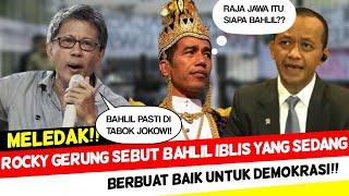 Beri Kuliah Gratis, Rocky Gerung Hajar Bahlil Habis²an, Auto Ditampol Jokowi!