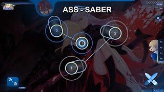 osu! skin review ASS - Artoria Pendragon (Saber) (by downy)