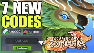 *NEW UPDATE* ROBLOX CREATURES OF SONARIA CODES 2024 | CREATURES OF SONARIA CODE