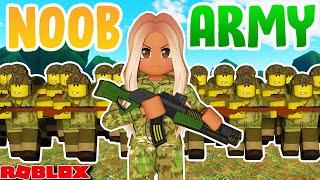 ️ CREATING MY OWN NOOB ARMY ON ROBLOX ️ | Noob Army Tycoon 