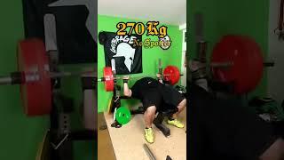 Leonidas Arkona vs. @der_brocken | 270 Kg Bankdrücken | #benchpress #strongman #fitness