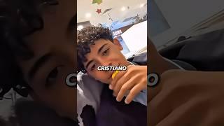 Cristiano Jr Got a Ferrari for His Birthday  #ronaldo #shorts