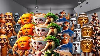 TUNG TUNG SAHUR, BALLERINA CAPPUCCINA... 1,000,000 ALL ITALIAN BRAINROT ANIMALS in BARRY'S PRISON!
