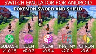 Pokémon Sword & Shield | SUDACHI vs EDEN vs SUMI vs Kenji NX vs CITRON | Switch Emulator for Android