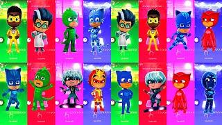 PJ Masks - Romeo  Newton Star  CatBoy  Owlette  Tiles Hop EDM Rush