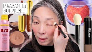 TRYING NEW MAKEUP! Fara Homidi | Kosas | Violette_FR