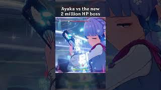 AYAKA VS THE NEW 2 MILLION HP BOSS