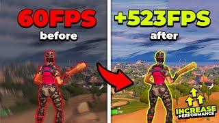 I Boosted My FPS by 50% in Fortnite Chapter 6! - FPS Boost & 0 Delay