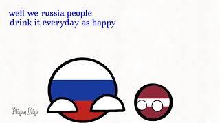 Countryball 2 - russia drink vodka for a reson