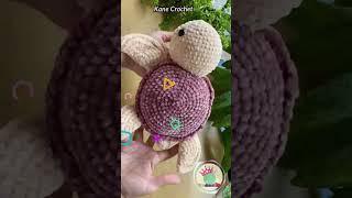 Turtle Crochet, Amigurumi Turtle Crochet  (VP50) #turtle #amigurumi #shorts