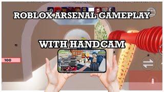 Roblox Arsenal Mobile Gameplay With Handcam