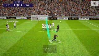 CURVE/CURL FREEKICK GOAL IN PES 2021 MOBILE