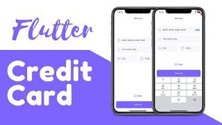 Flutter Credit Card Input Form